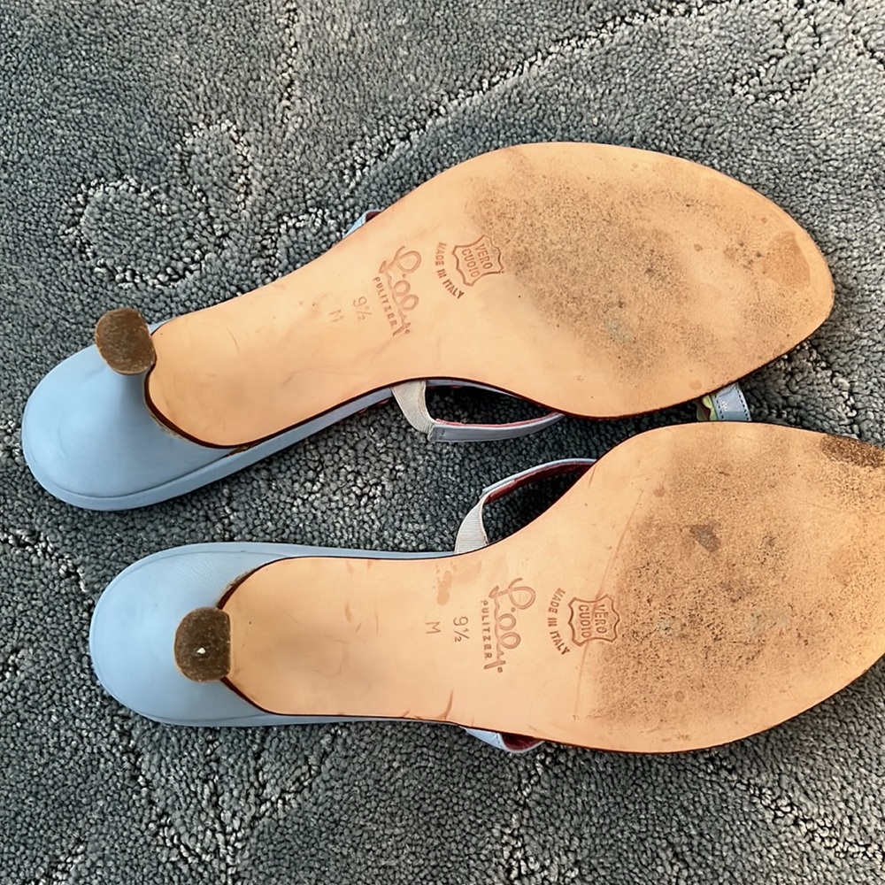 Lily Pulitzer shoes size 9.5. Gently used - Picture 3 of 3